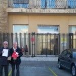 Cádiz: Carbón a la Subdelegación por empobrecer las pensiones