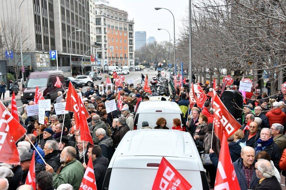 Madrid concentración 15 de febrero